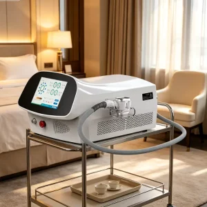 Portable Painless Multi-wavelength Permanent Laser Hair Removal Device Triple Cooling System Commercial Beauty Spa Use Desktop