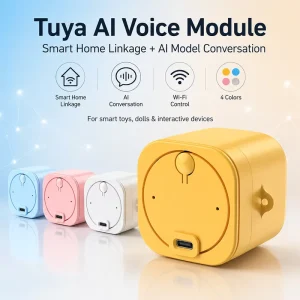 Portable Robot AI Charm ABS Plastic Sound Function Cartoon Toy for Home Use Couples & Best Friends