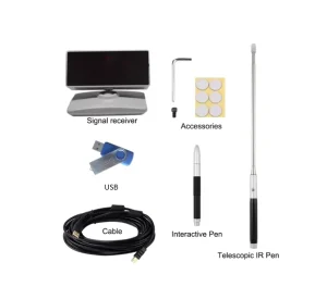 Portable Smart Board Interactive Whiteboard Device for School Education and Smart Online Class Teaching