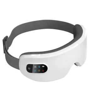 Portable Smart Eye Mask Massage Device with Heat Vibration & Music Timing Control Feature Relieves Fatigue & Improves Sleep