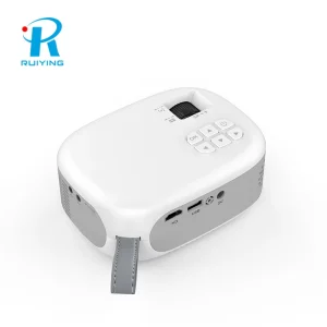 Portable Smart Movie Projector 720P HD Mini Home Theater Video Projector with WiFi Bluetooth Smart LED Pocket Projector