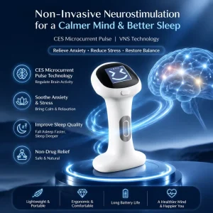 Portable Smart Pulse Therapy Device CES Therapy USB Powered for Car RV Home Office Daily Wellness Care