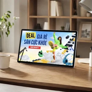 Portable Smart TV 24 Inch FHD 1920×1080 Android 8GB+128GB Touch Screen with Google Play for Living Room Bedroom Office