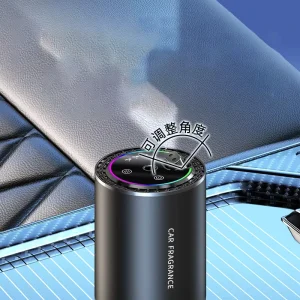 Portable Smart Wireless Electric Perfume Diffuser Humidifier Ambient Light Aluminum Alloy Eco-Friendly Hotel Desktop