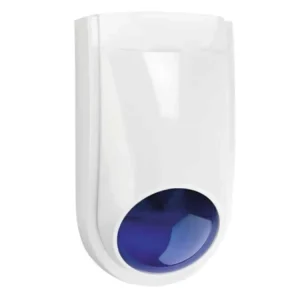 Portable Sound Alarm with Bright Flash Siren Alarm with Strobe Light and Warning Light Xenon Tube Light for GSM Network