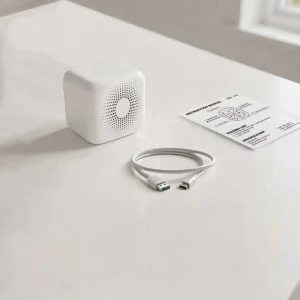 Portable White Noise Sound Machine Adjustable Volume 30 Soothing Sounds Device Rechargeable Battery