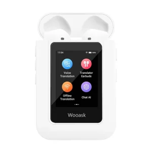 Portable Wireless AI Translation Earbuds, 144 Languages