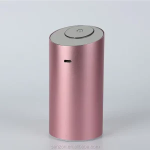 Portable Wireless Aluminium Alloy Humidifier Diffuser Personal Fancy Oil Aroma Spray for Car & Hotel Use
