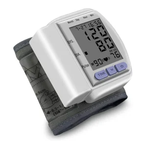 Portable Wrist Health Tracker Smart Digital Pulse Meter with Large Screen Household Wellness Monitor for Heart Rate Tracking