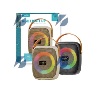 Portable for 5.3 Smart Speaker RGB Subwoofer TWS Card Outdoor Wireless Mobile Phone Bracket Party Use Small Size Battery