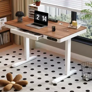 Yazhi Intelligent Electric Adjustable Office Desk Modern Design Style Home Study Workbench with E Sports Table Legs