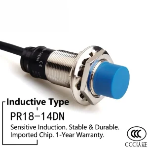 Premium PR18 14DN Inductive Proximity Sensor NPN NO 14mm Long Range Smart Logic Probe DC 6 36V IP65 Industrial Signal Guard