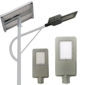 Premium Quality Aluminum IP65 Smart Light Control Outdoor Solar LED Street Light with Battery 6500K