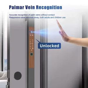 Premium Waterproof Outdoor Gate Door Smart Lock WiFi Enabled Ultra-Thin Aluminum Alloy Digital Keypad Cloud