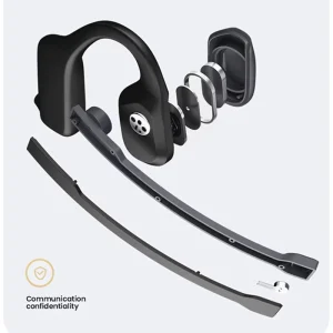 Premium Waterproof Workout Headphones Stereo Sports Headset for Wireless Bone Conduction Cycling Outdoor Training