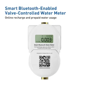 Prepaid DN20 IoT Smart Cold Water Meter with Threaded Connection IP68 Remote Reading 0.5-10 M/h Flow Rate