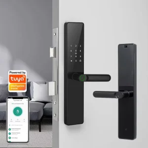 Price Smart Door Lock WIFI Tuya APP Remote Control Fingerprint Digital Keypad IC Code Smart Lock for Hotel