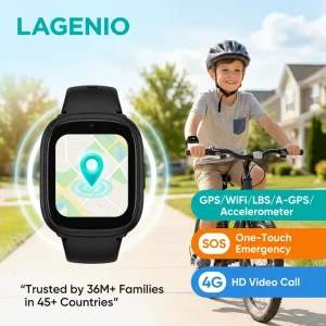 Professional 4G SIM Card Kids Smart Watch GPS LBS WIFI Tracker SOS Alarm Video Voice Chat Smart Watch for Kids