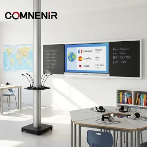 Professional 4K LED 86 Inch Digital Smart Blackboard Interactive Display Monitor for School Use