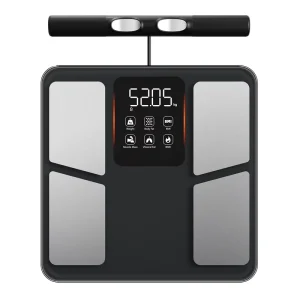 Professional 8 Electrode Smart Body Fat Analyzer Scale App Control WiFi Fitness Scale BMI Muscle Fat Tracking for Gym