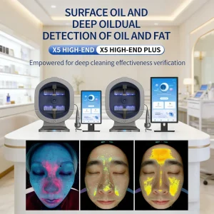 Professional AI Technology 3D Ai Skin Analyzer Price Skin Testing Machine Facial Skin Analyzer for Home Salon