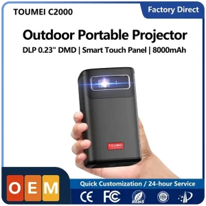 Professional DLP Projector Manufacturer Auto Focus Netflix 4K Support Smart Projector with Battery OEM ODM Customization
