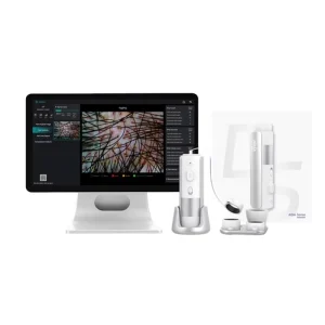 Professional Desktop AI Skin & Scalp Analyzer with 8 Spectrum 36MP Cameras Moisture Testing & Hair Wrinkle Detection