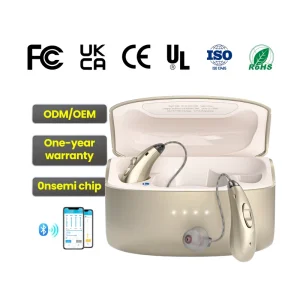 Professional Hearing Aid RIC Smart Portable Hearing Aids Price List for Hearing Loss Factory Direct Supplier for Clinic Purchase