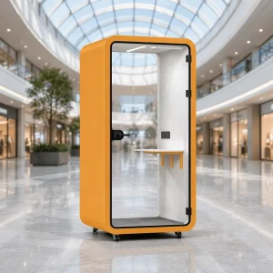 Professional Modern Design Office Pods for Solo Recording Smart Learning Center for Home School Apartment Use Steel Frame