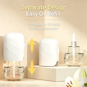 Professional Smart Electric Heating Waterless Aromatherapy Wall Plug in Household Scent Aroma Diffuser