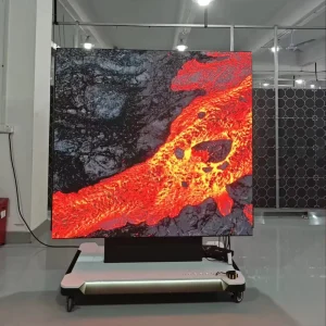 Professional UHD 2K COB LED All in One Display 108″ Foldable & Motorized Liftable LED Video Wall for Smart Boardroom and Office