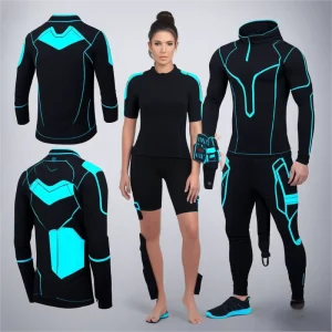 Professional Wireless APP Control EMS Training Suit Full Body Fitness for Men Women Seniors-Smart Astronaut Fitness Suit