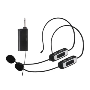 Professional Wireless Microphone for Headband Singer Wearable Headset Lavalier Wireless Detachable Microphone for Teaching