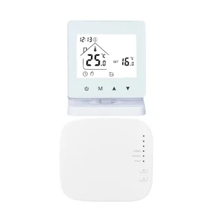 Programmable Digital LCD Room Temperature Controller WiFi Hub Controller for Underfloor Heating Water System Wireless