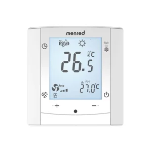 Programmable Screen Bacnet Room Temperature Fan Coil Controller MSTP FCU Smart Thermostat Wifi Energy Saving Flexible School