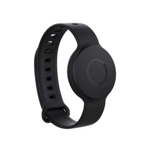Programmable Smart Adjustable W6 Bracelet BLE Button Beacon Wristband for Elder Safety Monitoring