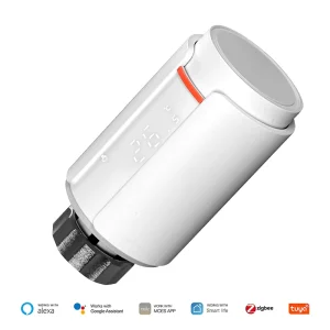 Programmable Smart TRV Radiator Thermostat Valve Tuya Zigbee APP Schedule Control Energy Saving for Home Heating