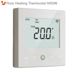Programmable Touch Screen Smart Floor Heating Thermostat WiFi 110V 230V 220V Indoor Easy Installation Apartment Office Hotel Use
