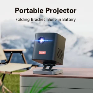 Projector Source Factory Mini Portable Projector Battery Outdoor Projector Sample Fee Refundable with Bulk Order