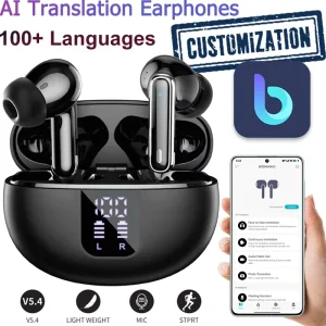 Q10 ANC TWS Earphones AI Translation Simultaneous Interpretation and Meeting Recording