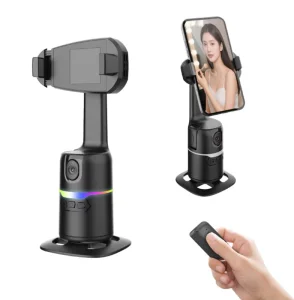 Q15 Cooling Mobile Phone Holder AI Face Tracking Smartphone Tripod Semiconductor Heat Dissipation Gesture Control Gimbal