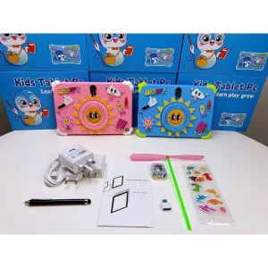 Q19 Baby Fish 7 inch Children’s Tablet Computer Learning Smart Tutor Device WIFI Version Cartoon Tablet