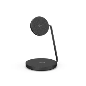 Q2M08 Certified Magnetic Foldable 2-in-1 Wireless Charger, Fast-Charging Earphone Charger for iWatch