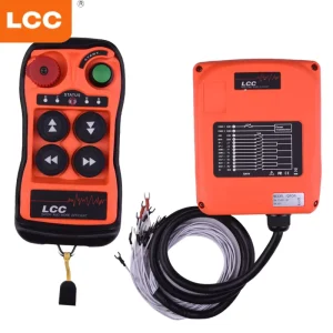 Q404 LCC Double Speed Wireless Remote Control IP65 4 Channels Industrial Remote Control for Crane