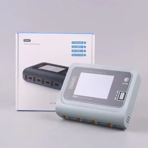 Q4AC Quad Balance Charger 50W 5A 1-4S LiPo 100W AC 200W DC 5A Balance XT60 IPS 4CH for FPV Drone