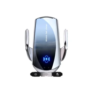 Q88 Fast-Charging Car Phone Mount with 15W Wireless Charging, Type-C, Detachable Magnetic Plug-In Navigation Holder