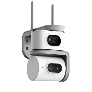 QD01 WiFi Smart Camera 6MP Dual Lens Night Vision Motion Detection PTZ Camera Waterproof Outdoor CCTV Surveillance Camera