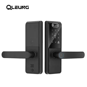 QLEUNG S850max Face ID Fingerprint Locks Palm Vein Tuya Wi Fi Digital Door Lock Card Key Code Smart Lock for Home Apartment