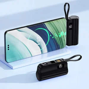 Popular Dual Wireless Charging Power Bank, Compatible with the Qi Standard, for Phones and Devices
