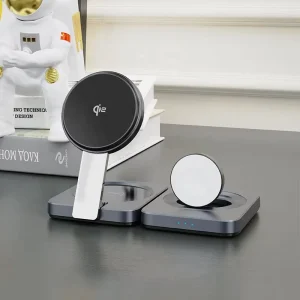 Qi Qi2 Certified 3 in 1 Foldable Magnetic Wireless Charger